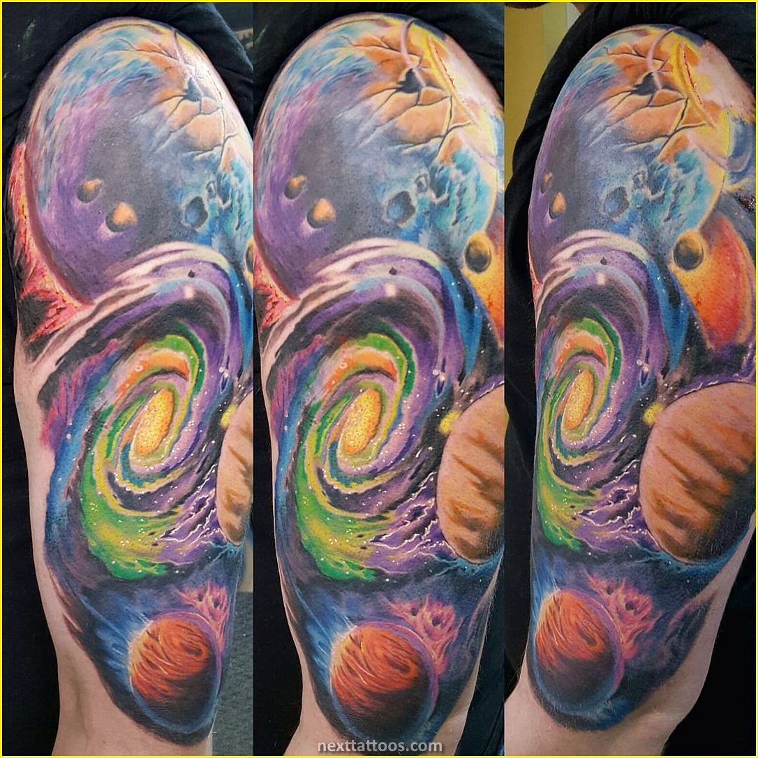 Space and Nature Tattoos