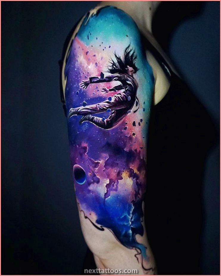 Space and Nature Tattoos