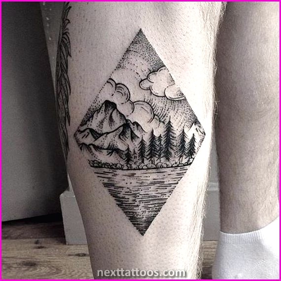 Small Geometric Nature Tattoos