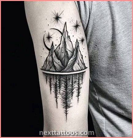 Small Geometric Nature Tattoos