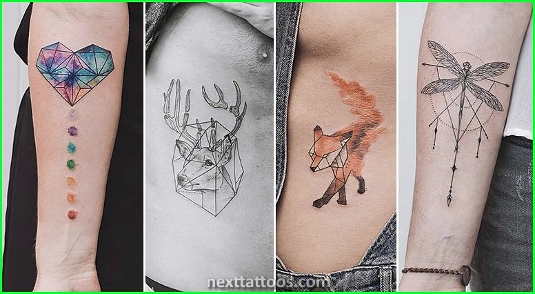 Small Geometric Nature Tattoos