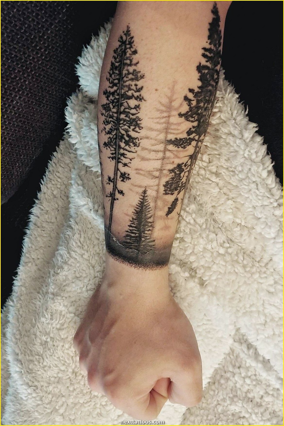 Men's Nature Sleeve Tattoos