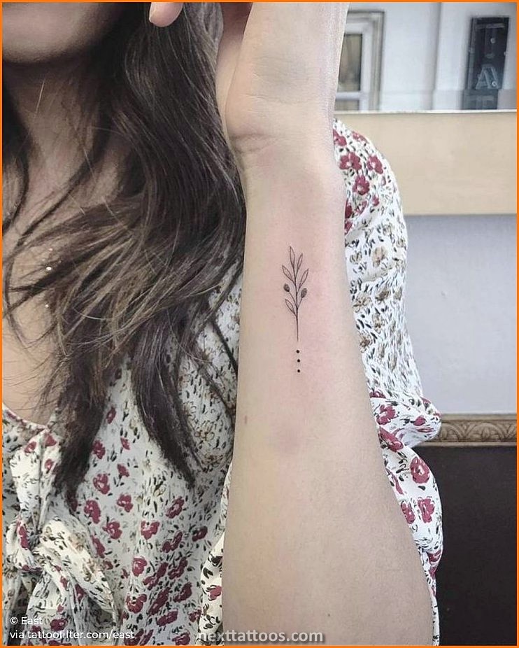 Small Nature Tattoos For Females