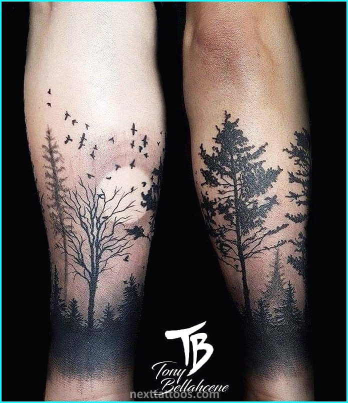 3D Nature Tattoos
