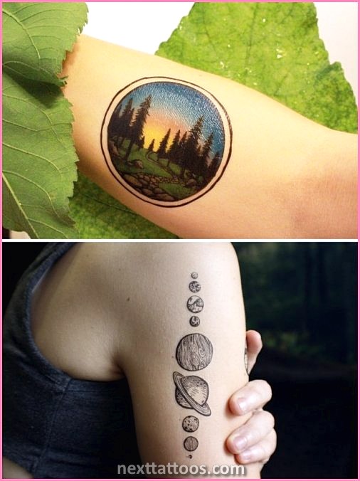 Nature Temporary Tattoos