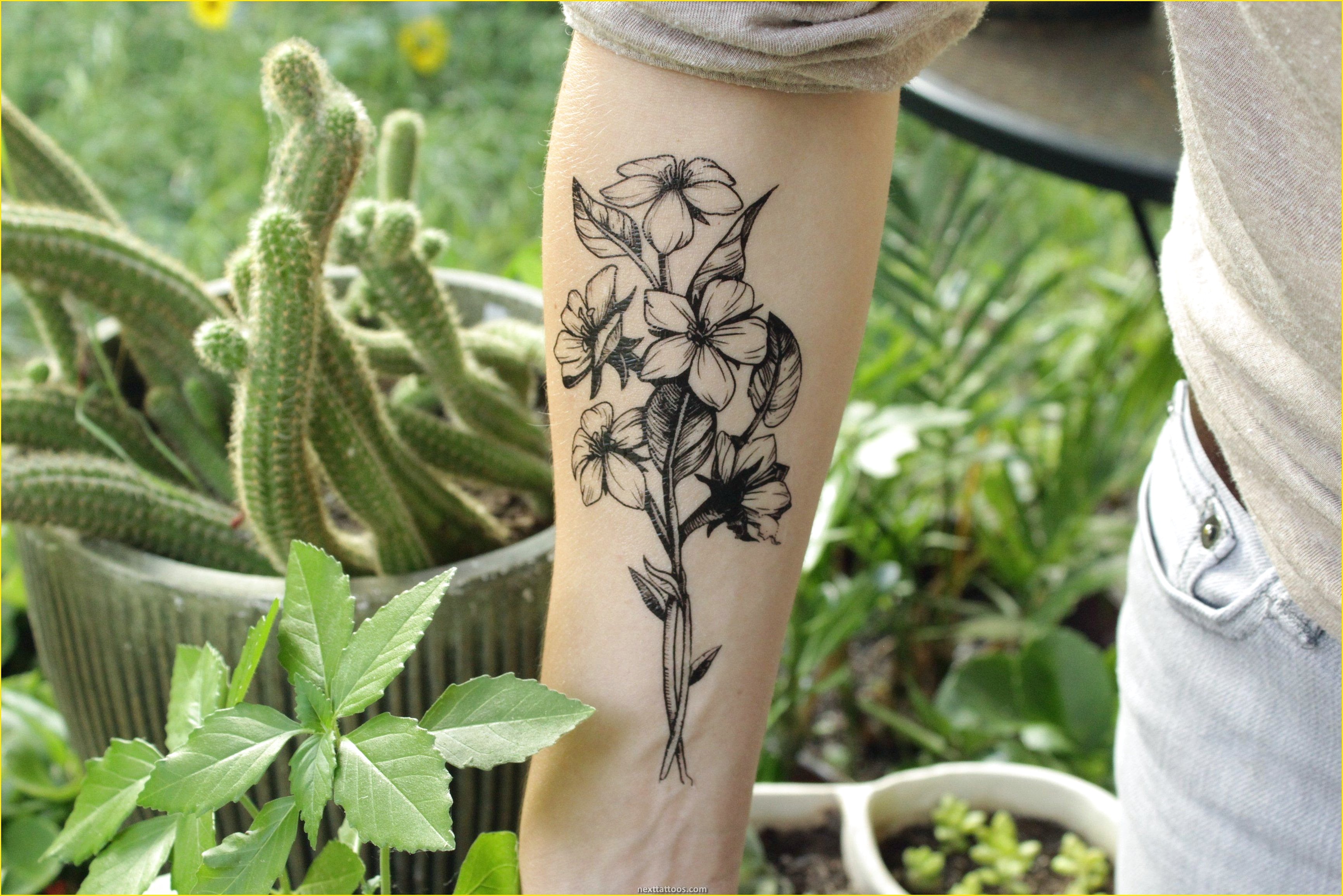 Nature Temporary Tattoos