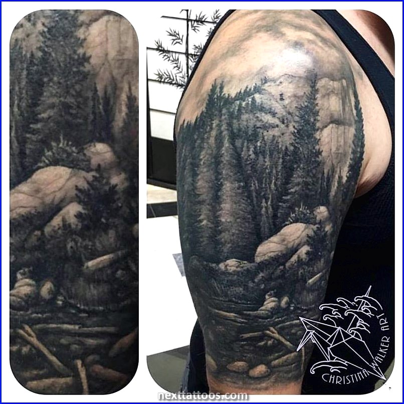 Choosing Nature Arm Sleeve Tattoos