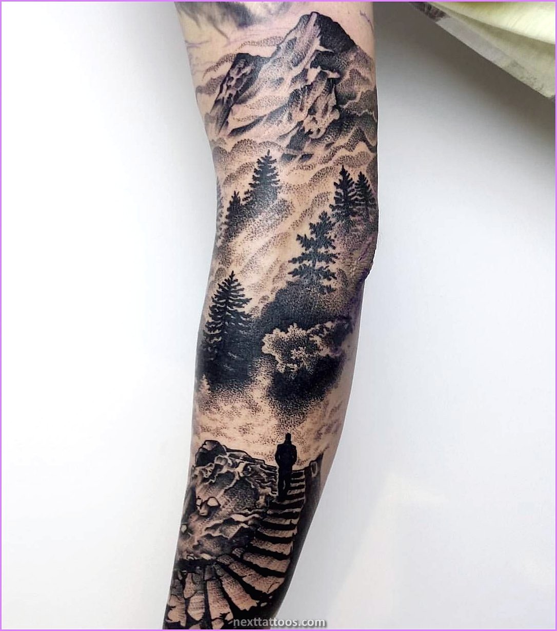 Choosing Nature Arm Sleeve Tattoos