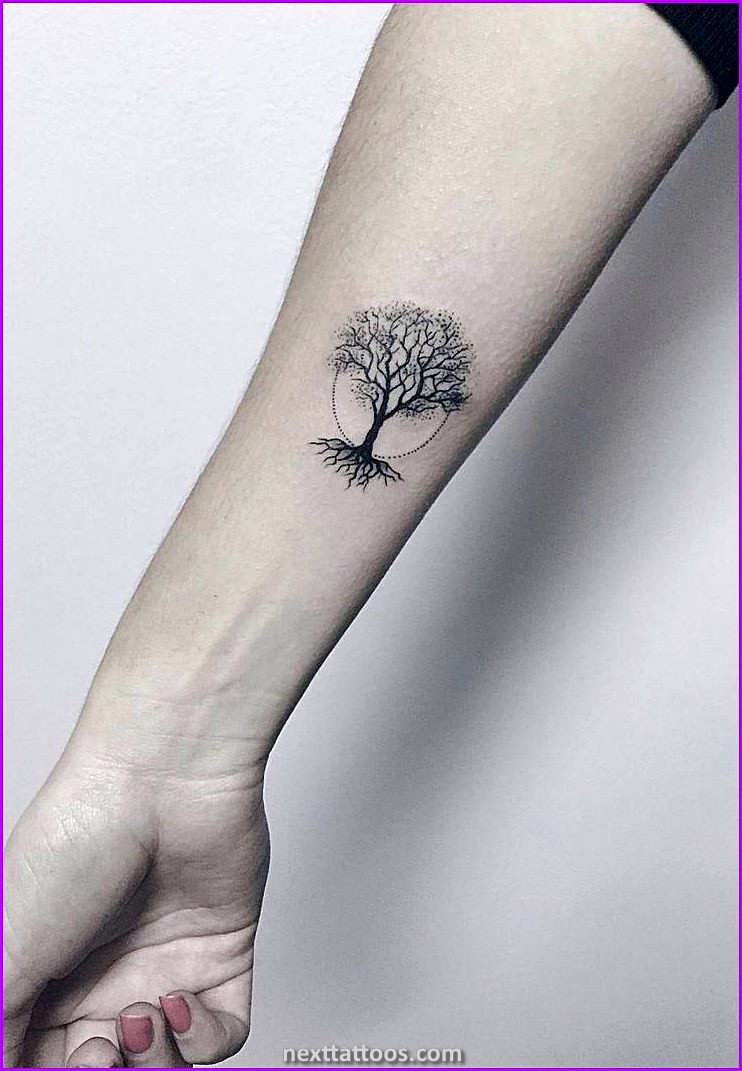 Tiny Nature Tattoos