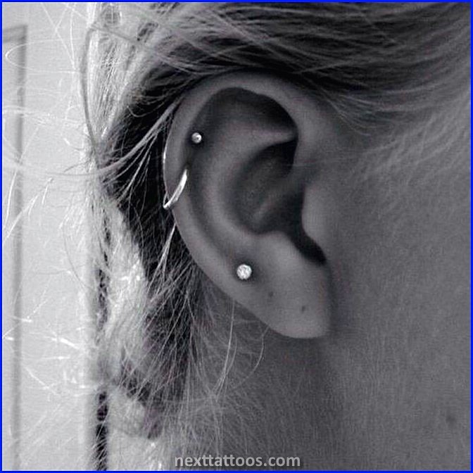 Ear Piercing Ideas For Both Ears