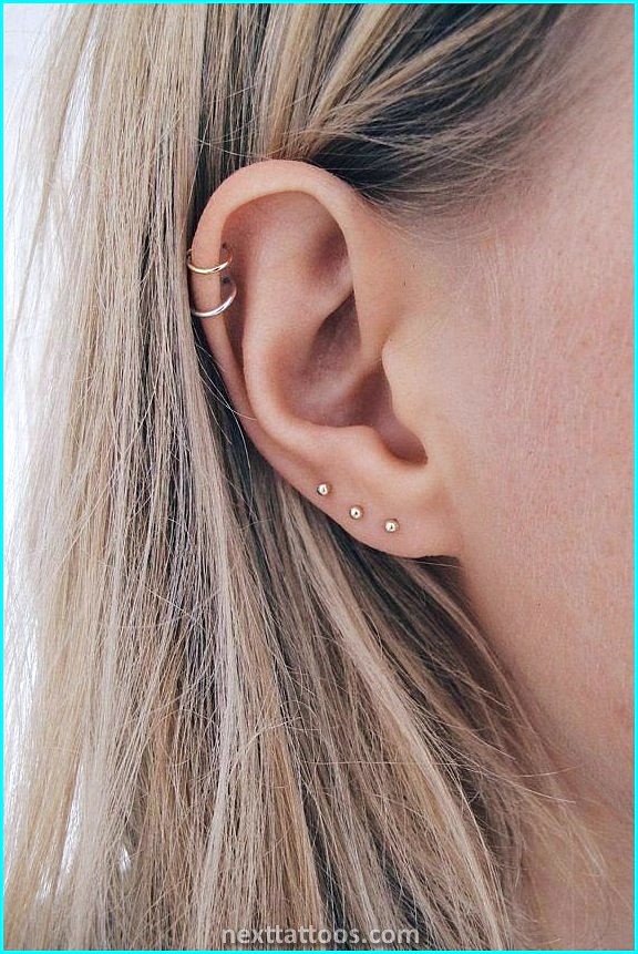 Ear Piercing Ideas For Both Ears