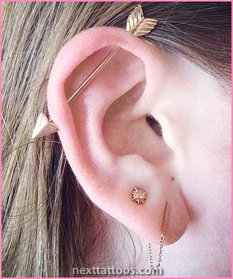 Ear Piercing Ideas For Both Ears