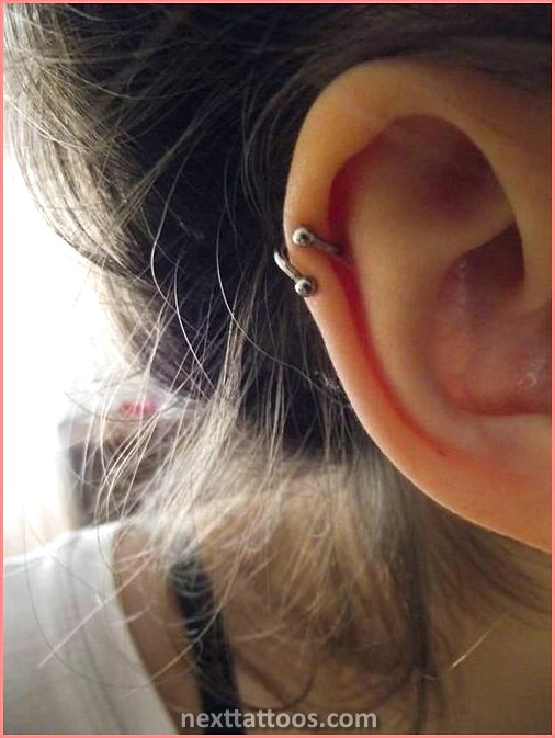 Ear Piercing Ideas For Both Ears