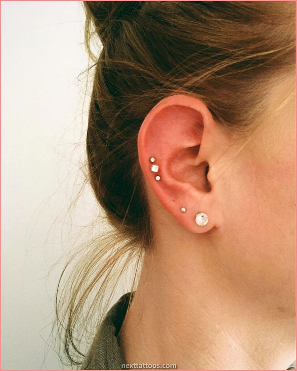 Ear Piercing Ideas For Both Ears