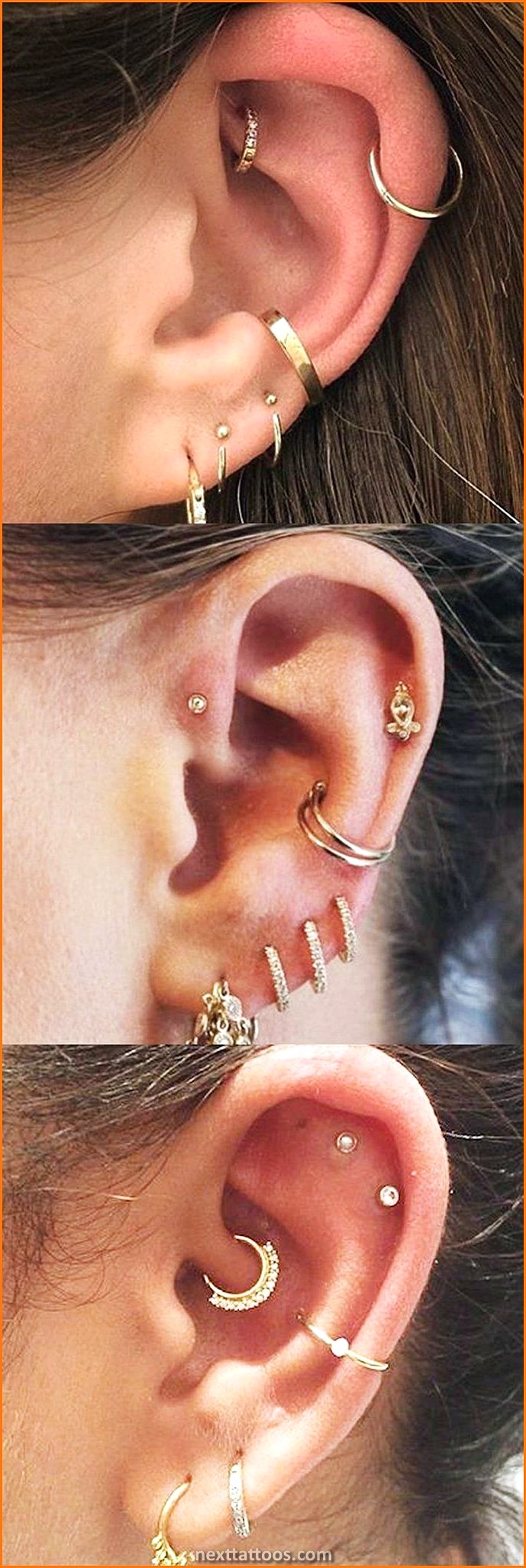 Multiple Ear Piercing Ideas