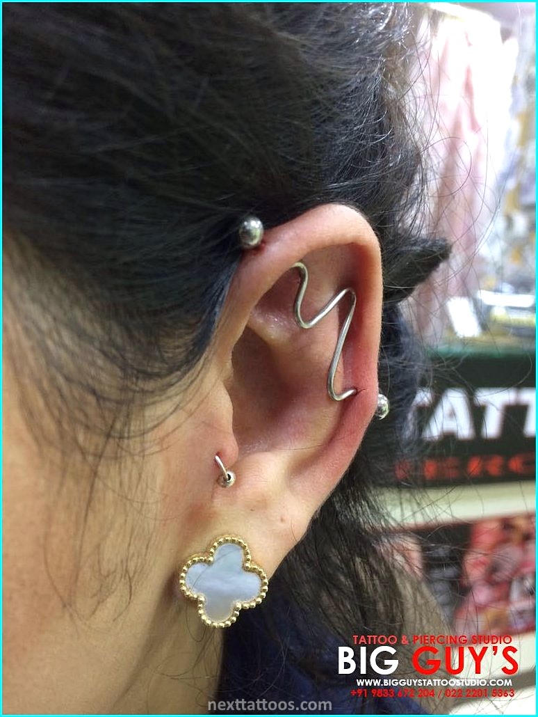 Trendy New Ear Piercing Ideas