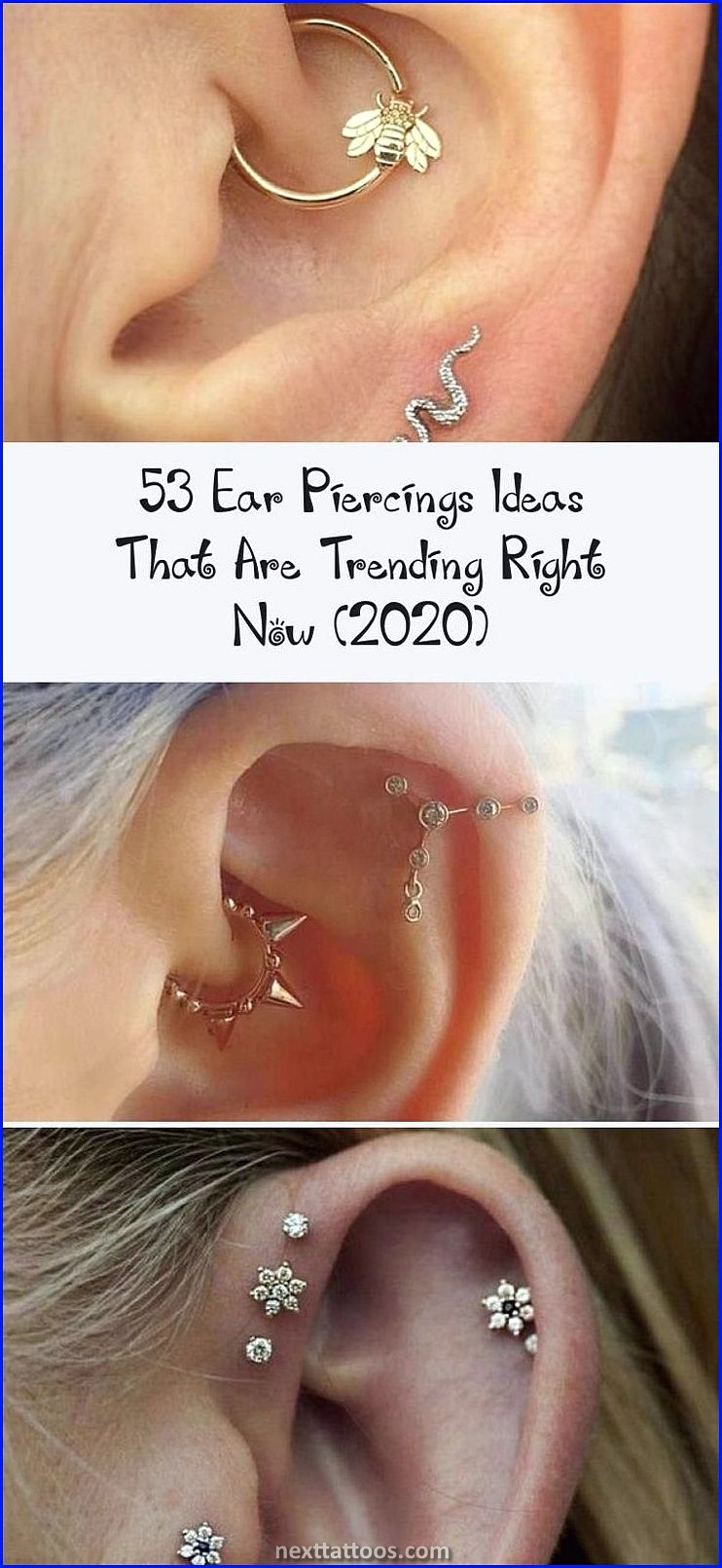 Trendy New Ear Piercing Ideas