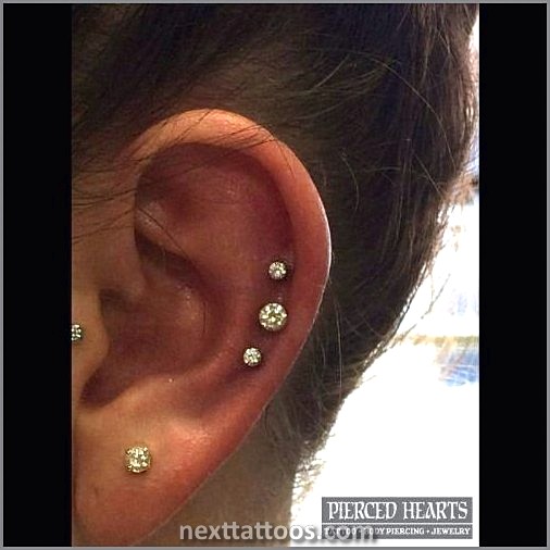 Triple Helix Piercing Ideas