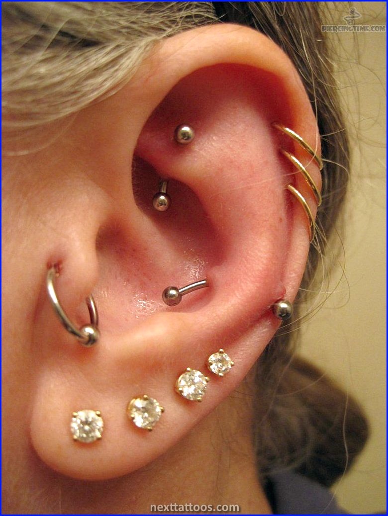 Triple Helix Piercing Ideas