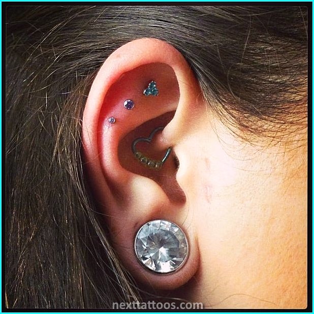 Triple Helix Piercing Ideas