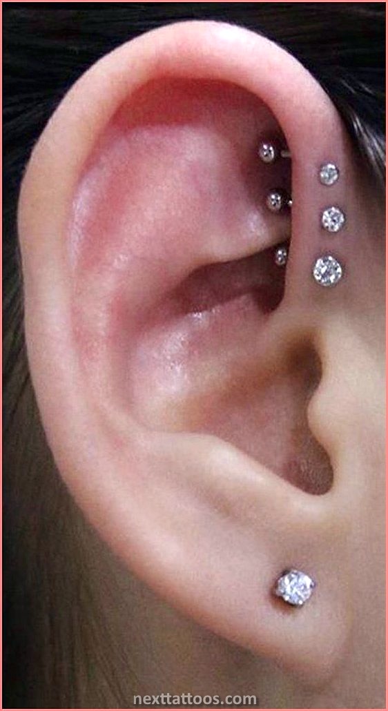 Triple Helix Piercing Ideas