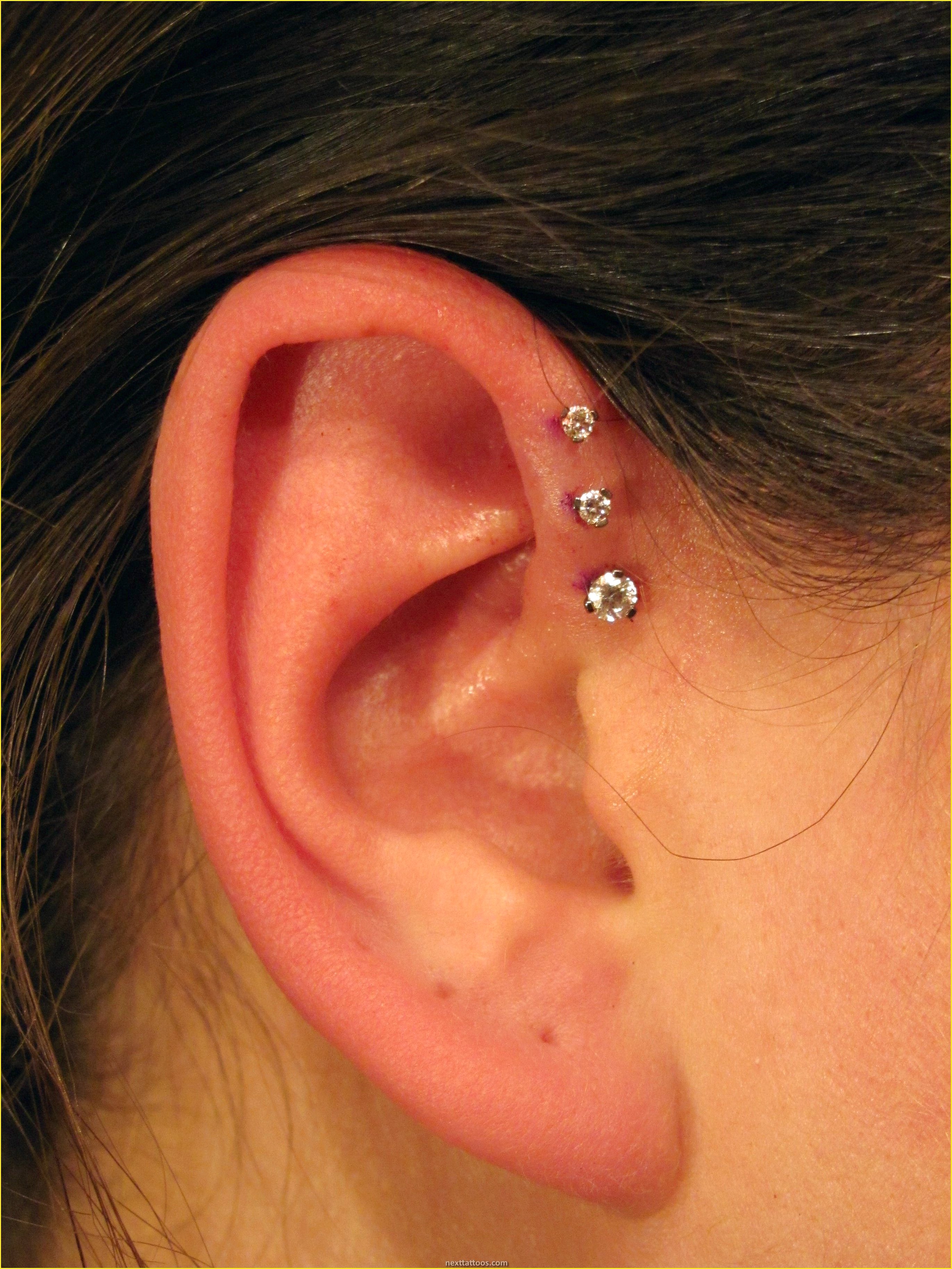 Triple Helix Piercing Ideas