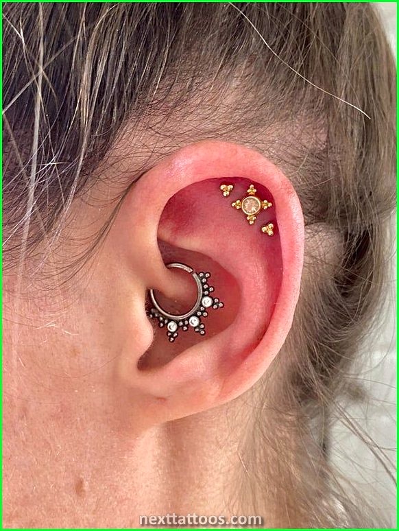 Triple Helix Piercing Ideas