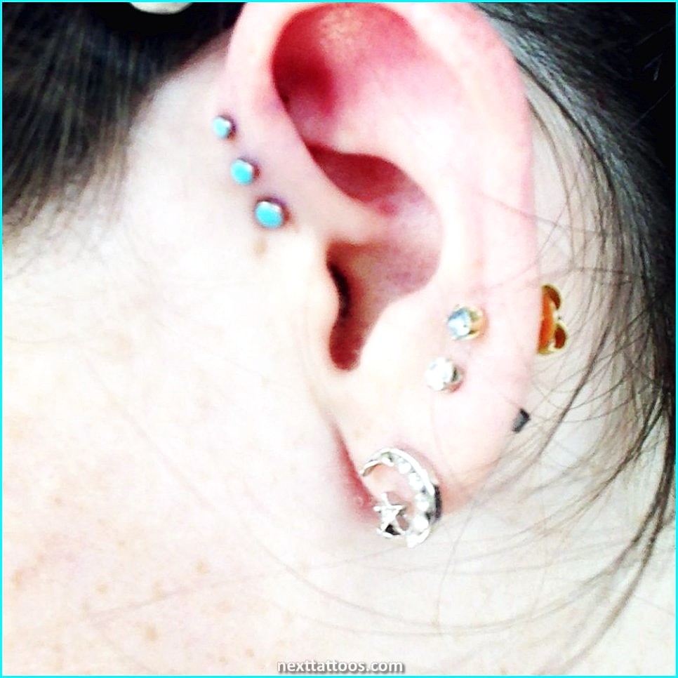 Triple Helix Piercing Ideas