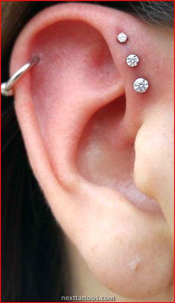 Triple Helix Piercing Ideas