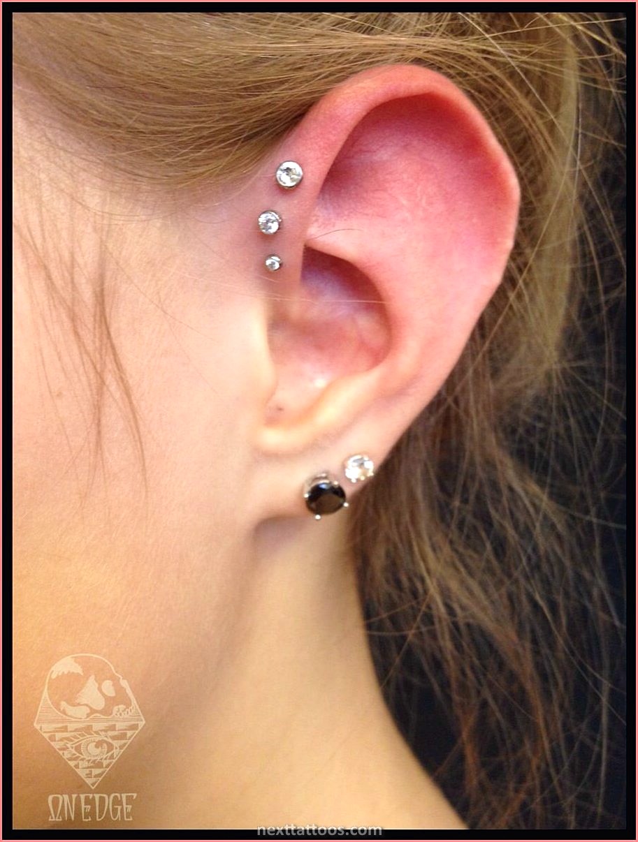 Triple Helix Piercing Ideas