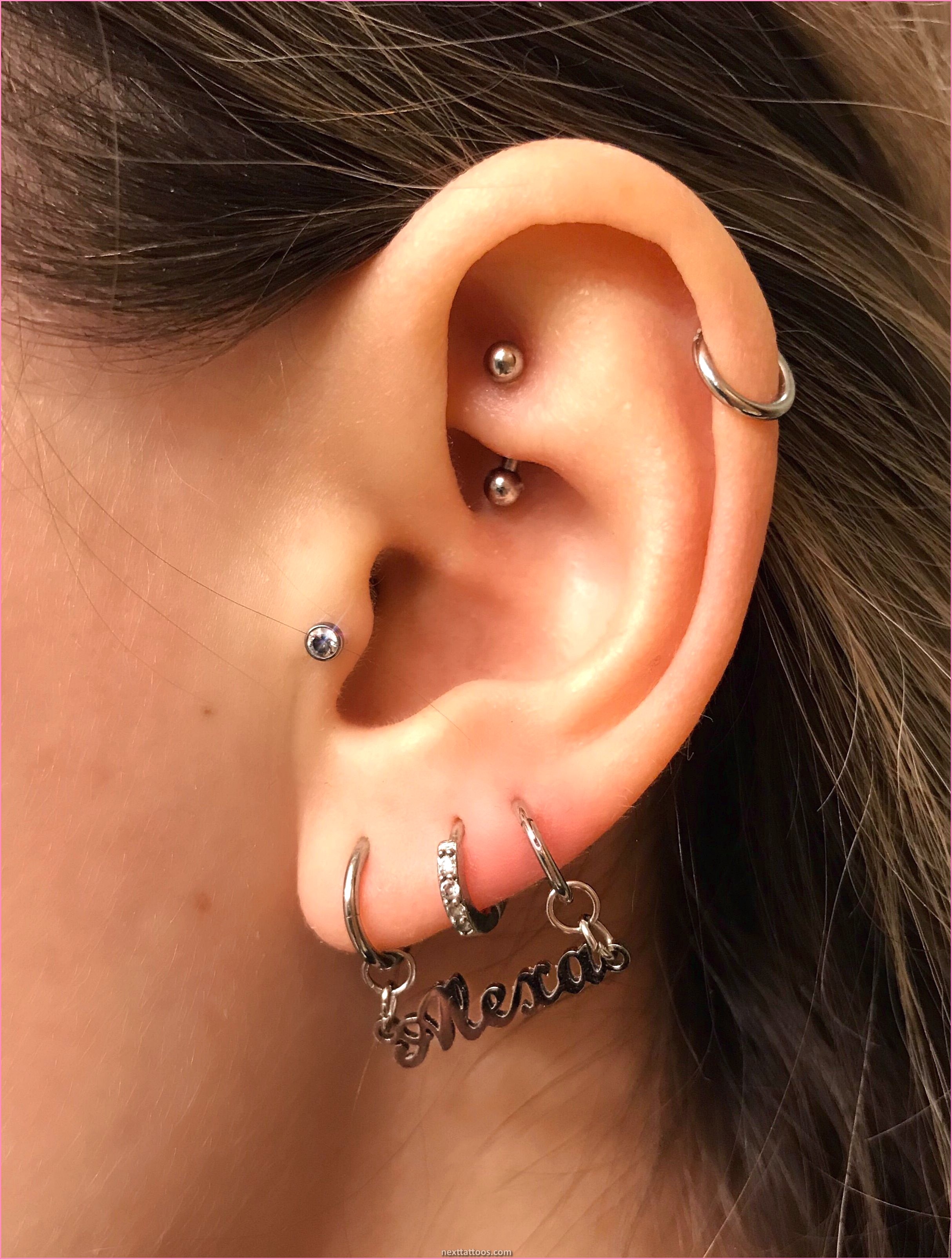 Triple Helix Piercing Ideas