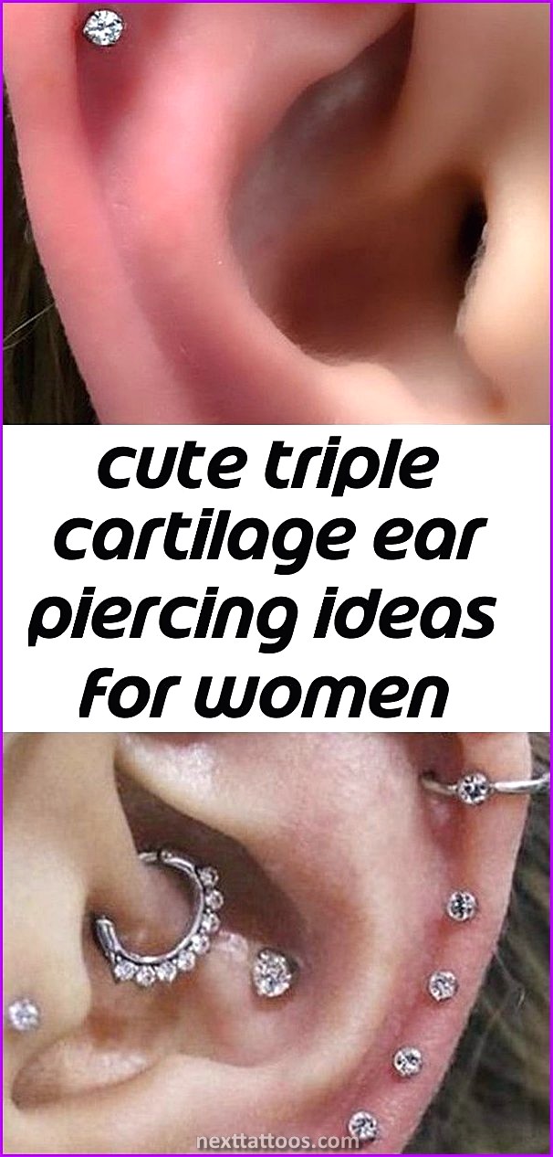 Triple Helix Piercing Ideas