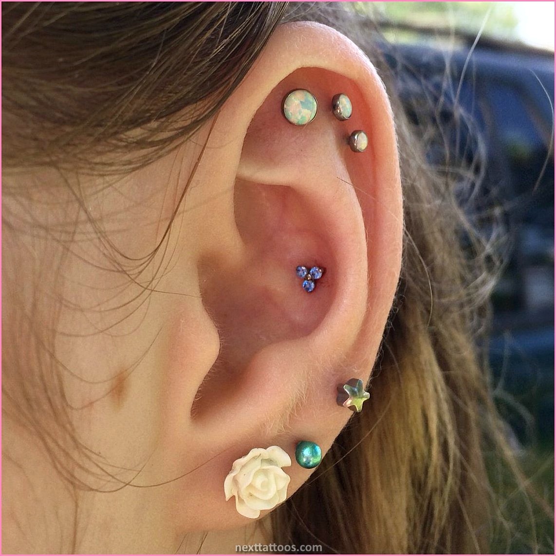 Triple Helix Piercing Ideas