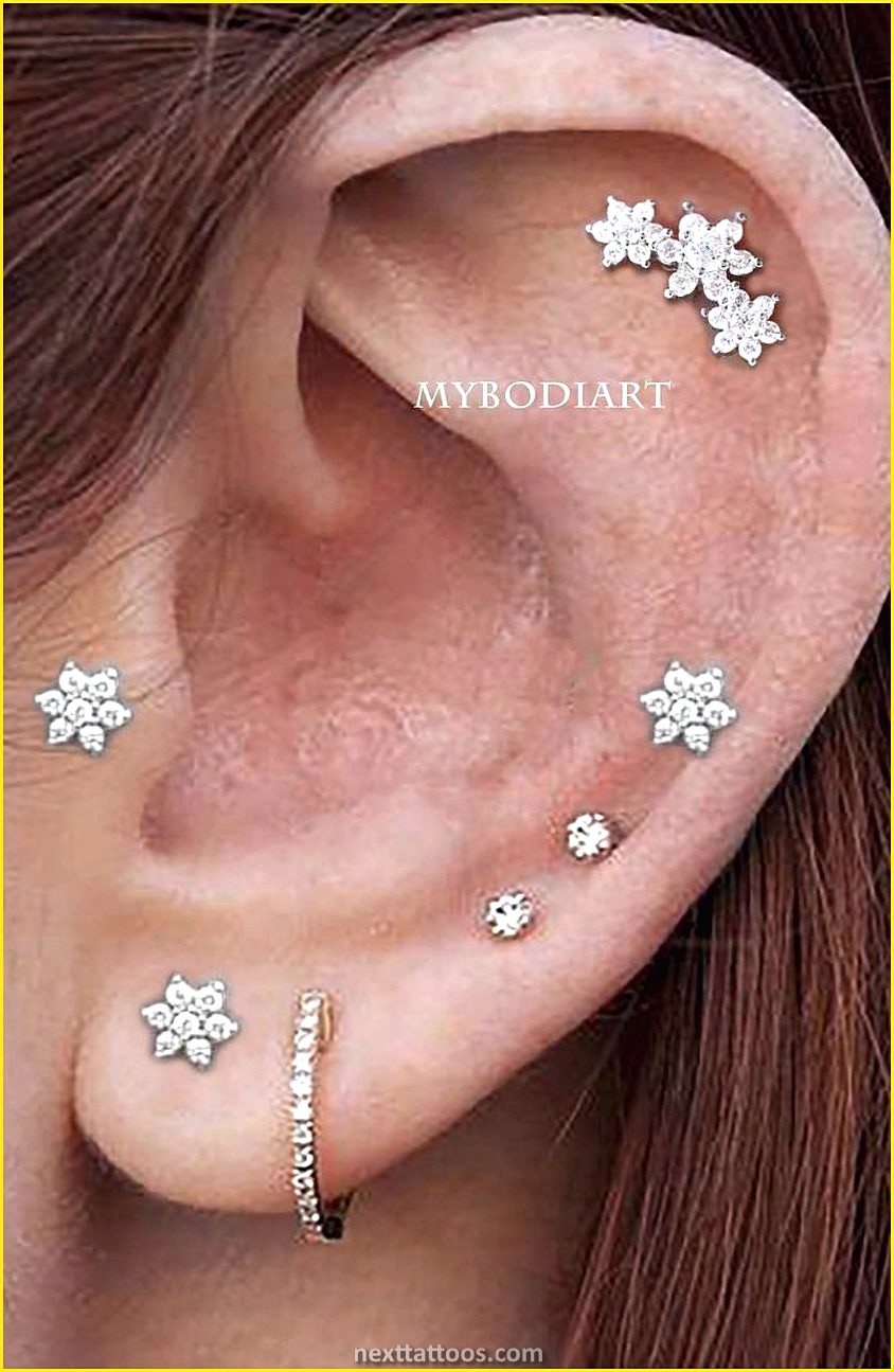 Triple Helix Piercing Ideas