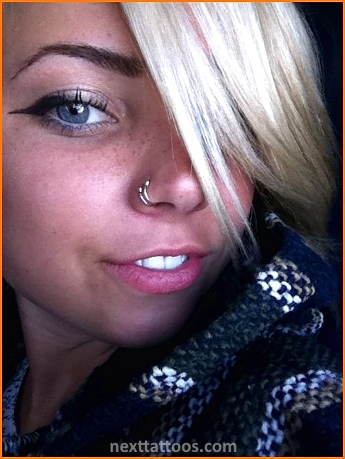 Double Nose Piercing Ideas