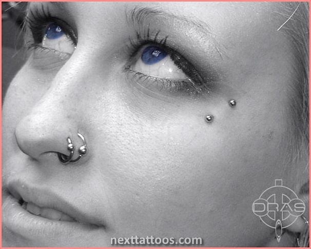 Double Nose Piercing Ideas