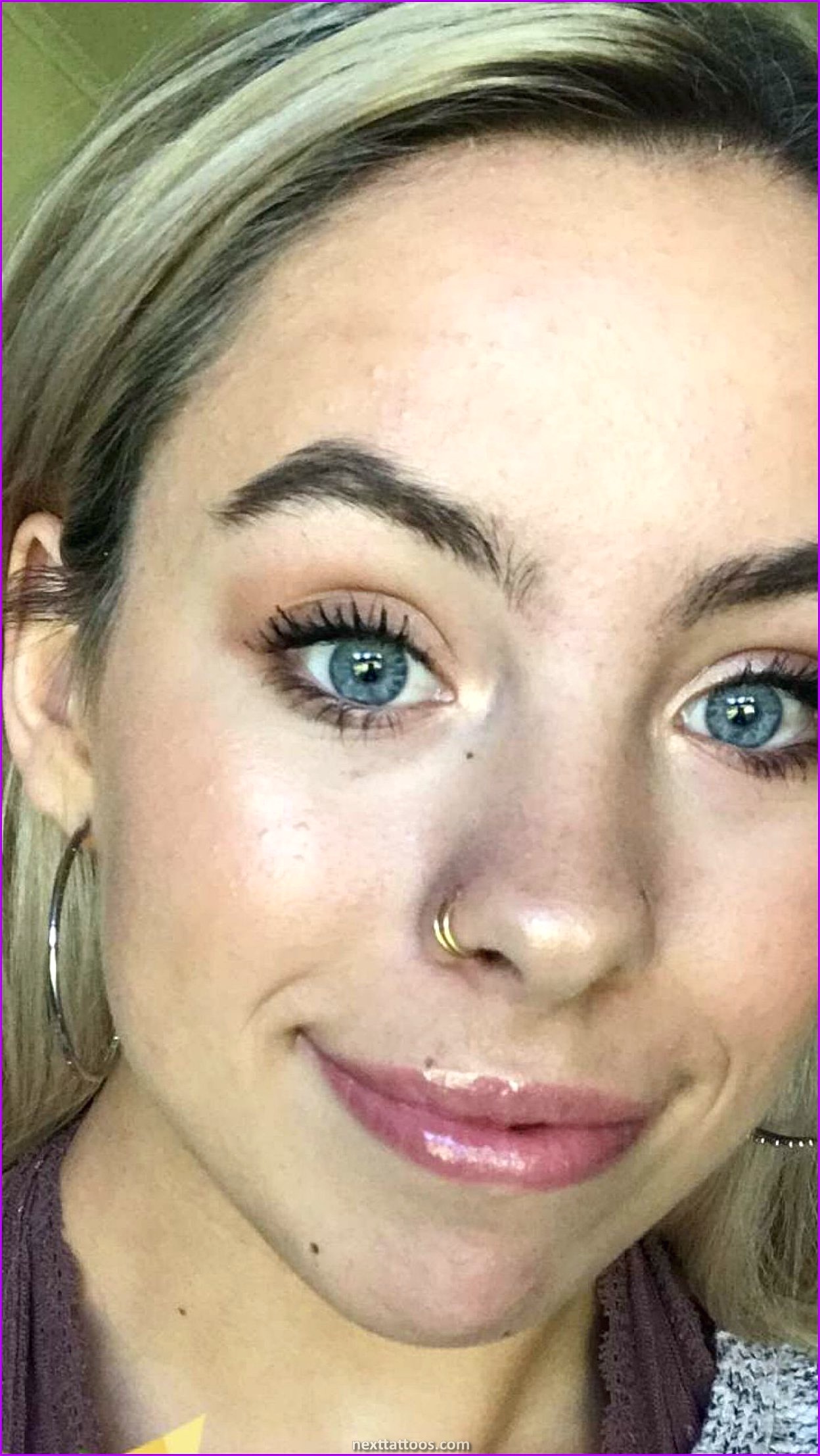 Double Nose Piercing Ideas