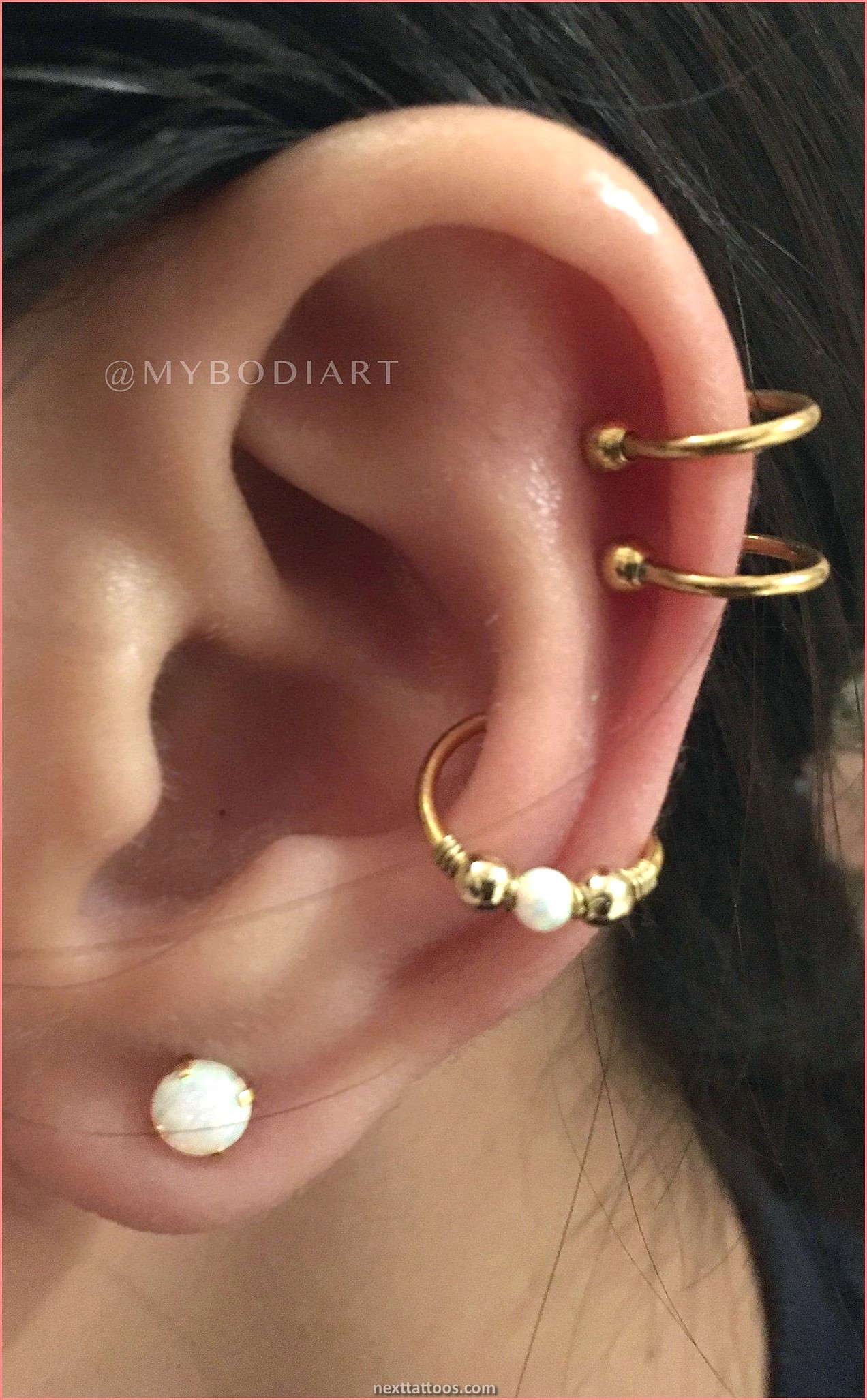 Double Piercing Earring Ideas