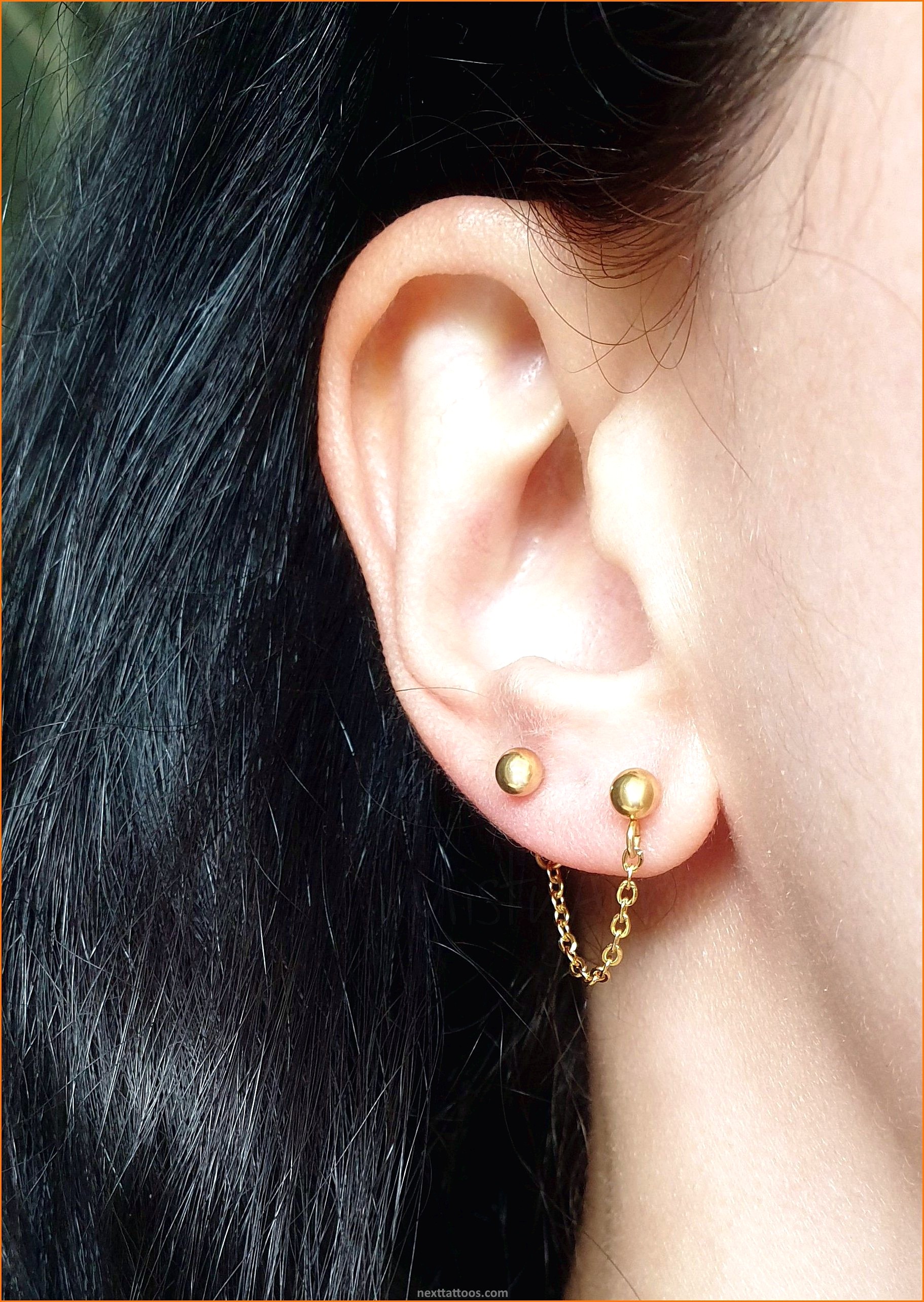 Double Piercing Earring Ideas