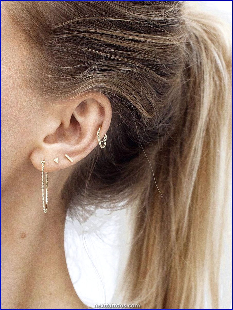 Double Piercing Earring Ideas