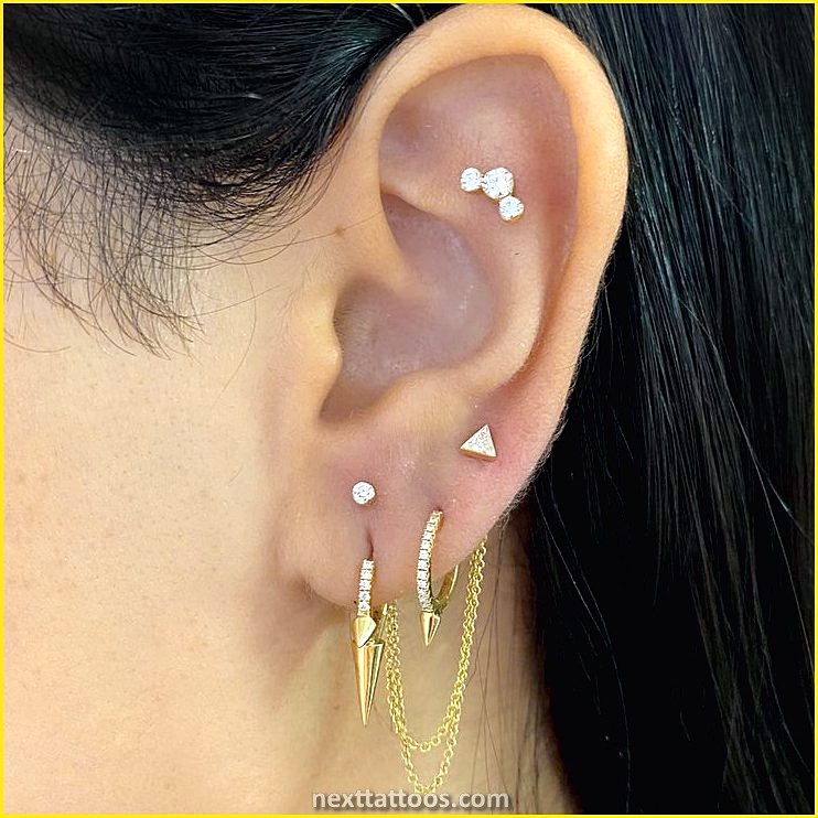 Double Lobe Piercing Ideas - Are Double Lobe Piercings Tacky?