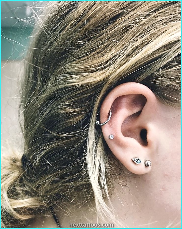 Double Lobe Piercing Ideas - Are Double Lobe Piercings Tacky?