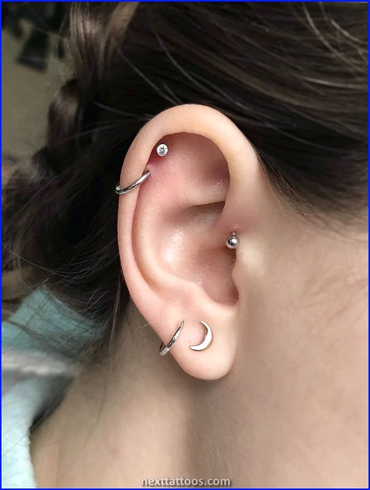 Double Lobe Piercing Ideas - Are Double Lobe Piercings Tacky?