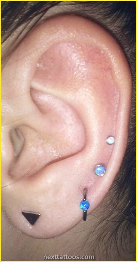 Double Lobe Piercing Ideas - Are Double Lobe Piercings Tacky?