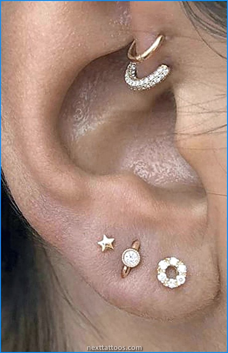 Double Lobe Piercing Ideas - Are Double Lobe Piercings Tacky?