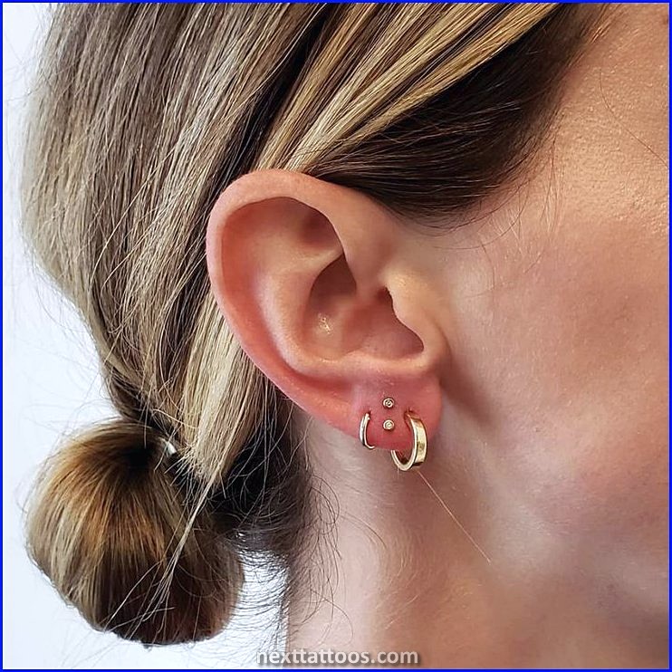 Double Lobe Piercing Ideas - Are Double Lobe Piercings Tacky?