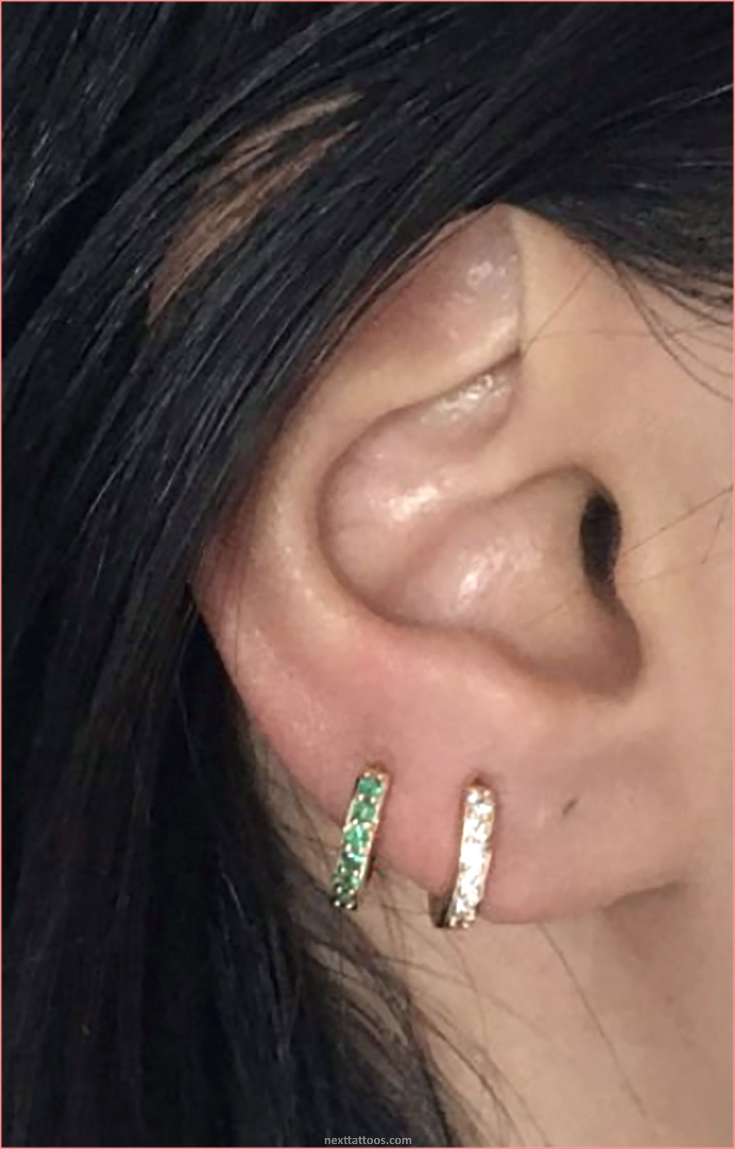 Double Lobe Piercing Ideas - Are Double Lobe Piercings Tacky?