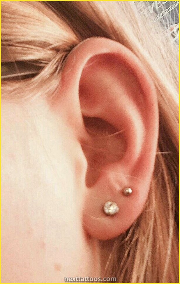 Double Lobe Piercing Ideas - Are Double Lobe Piercings Tacky?