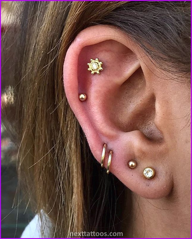 Double Lobe Piercing Ideas - Are Double Lobe Piercings Tacky?