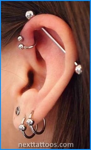 Double Lobe Piercing Ideas - Are Double Lobe Piercings Tacky?